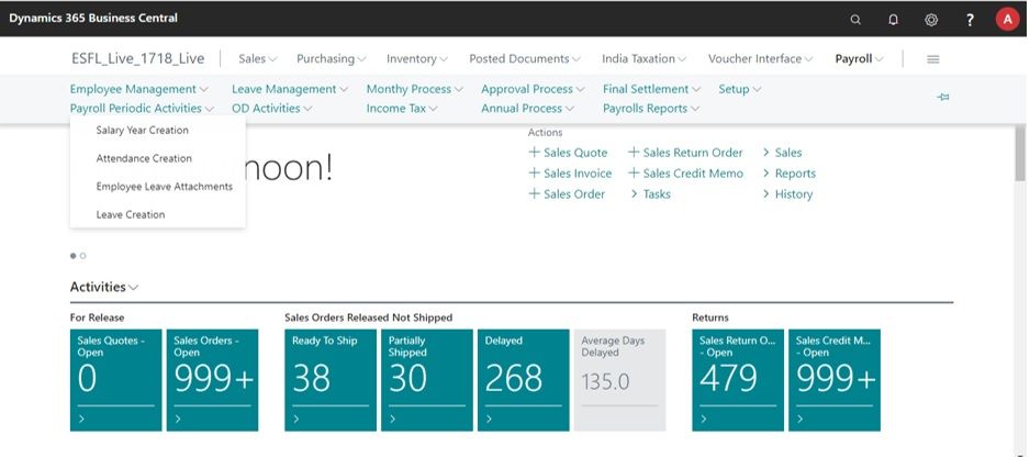 HRMS PAYROLL Add on Screen Images 03